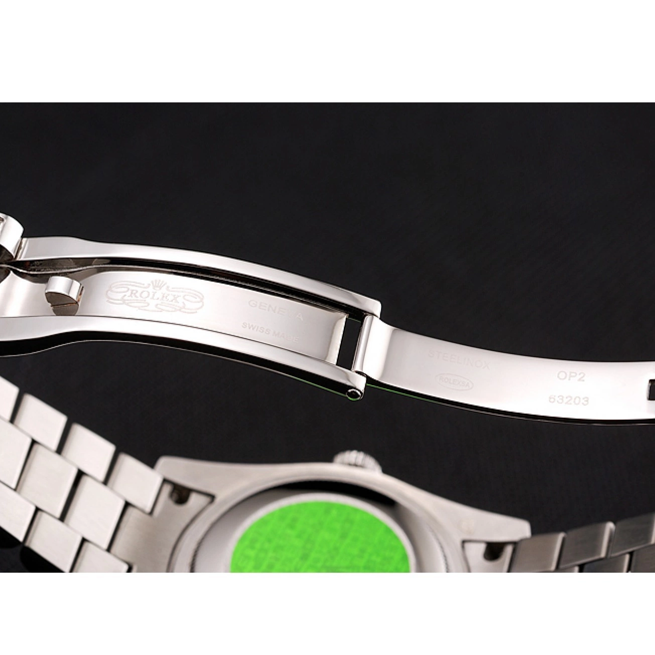 Rolex aaa copy Dial Diamond Pave Diamond Case 1453950 Day-Date Swiss Diamond Bracelet Rolex 0619